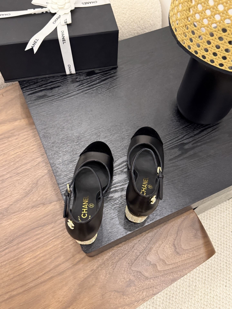 Ch**el heeled shoes